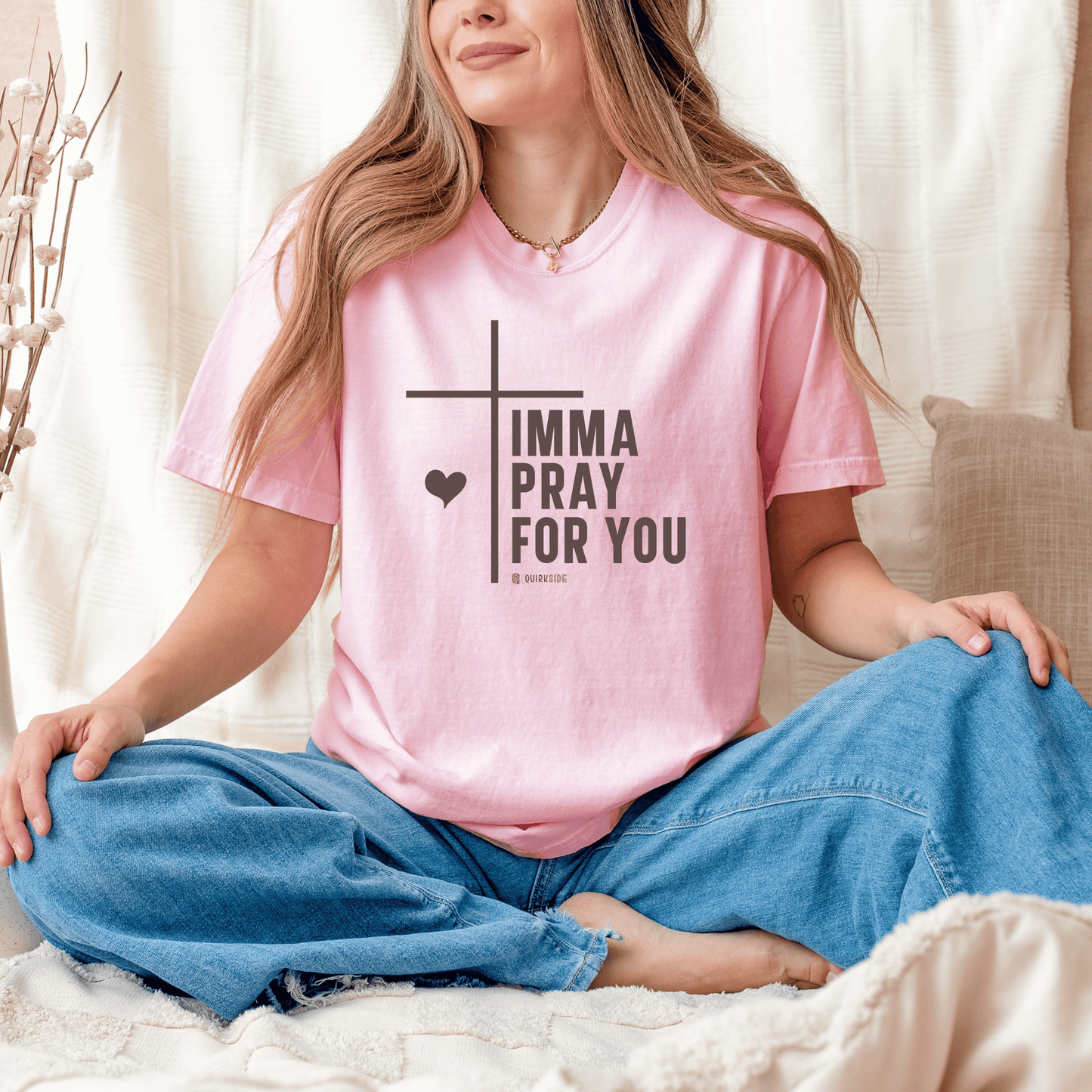 Prayer Promise Unisex T-shirt, Christian Tee, Religious Shirt, Faith Apparel, Prayer Warrior Gift - Quirkside Creations