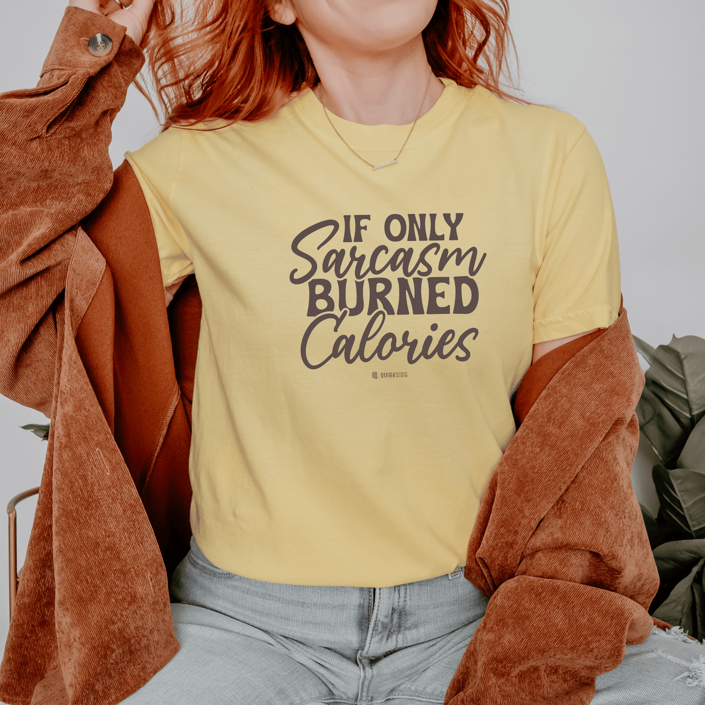 Funny Unisex Garment-Dyed T-shirt, Premium Sarcastic Tee, Humorous Adult Joke Top, Novelty Graphic Tee - Quirkside Creations