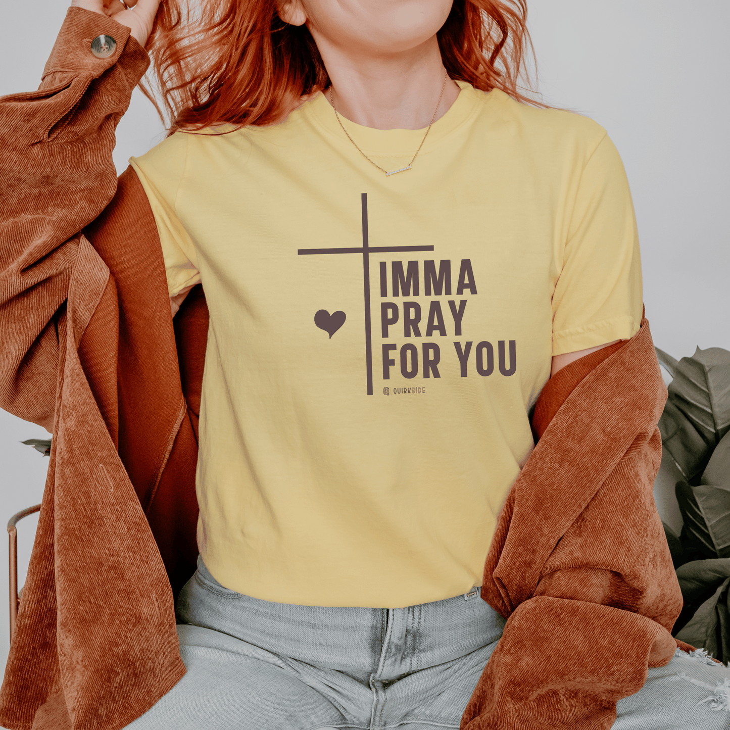 Prayer Promise Unisex T-shirt, Christian Tee, Religious Shirt, Faith Apparel, Prayer Warrior Gift - Quirkside Creations