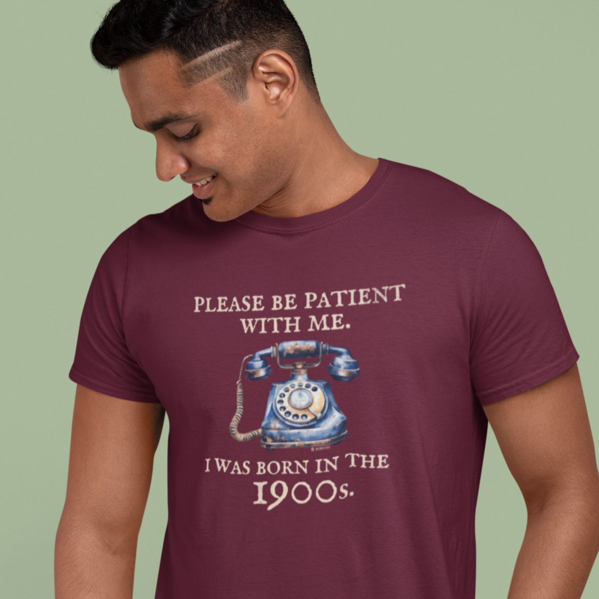Sarcastic Millenial Unisex T-shirt, Funny Please Be Patient Tee, Humorous Gen Y Shirt, Vintage Birth Year Quote Top, Retro Cotton Blend