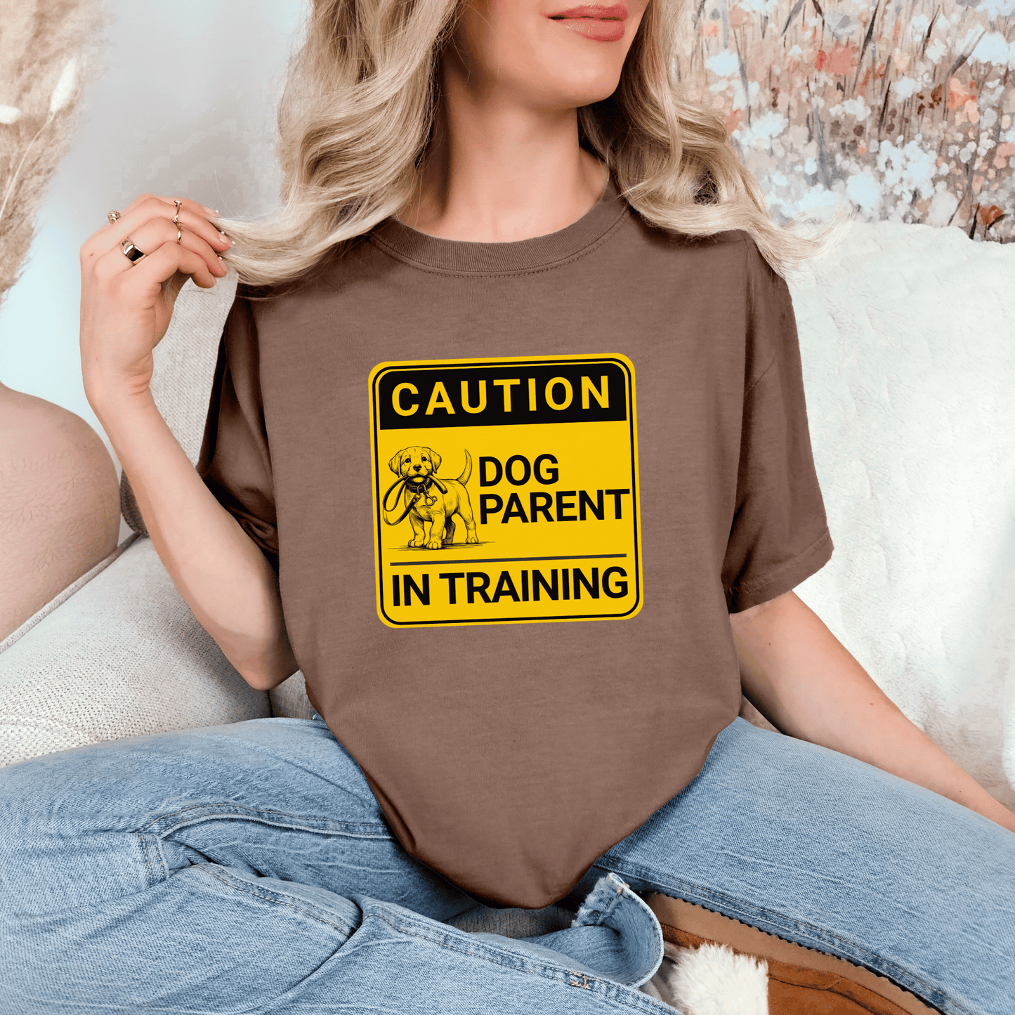Puppy Love Unisex T-shirt, Dog Lovers Tee, Cute Canine Print Shirt