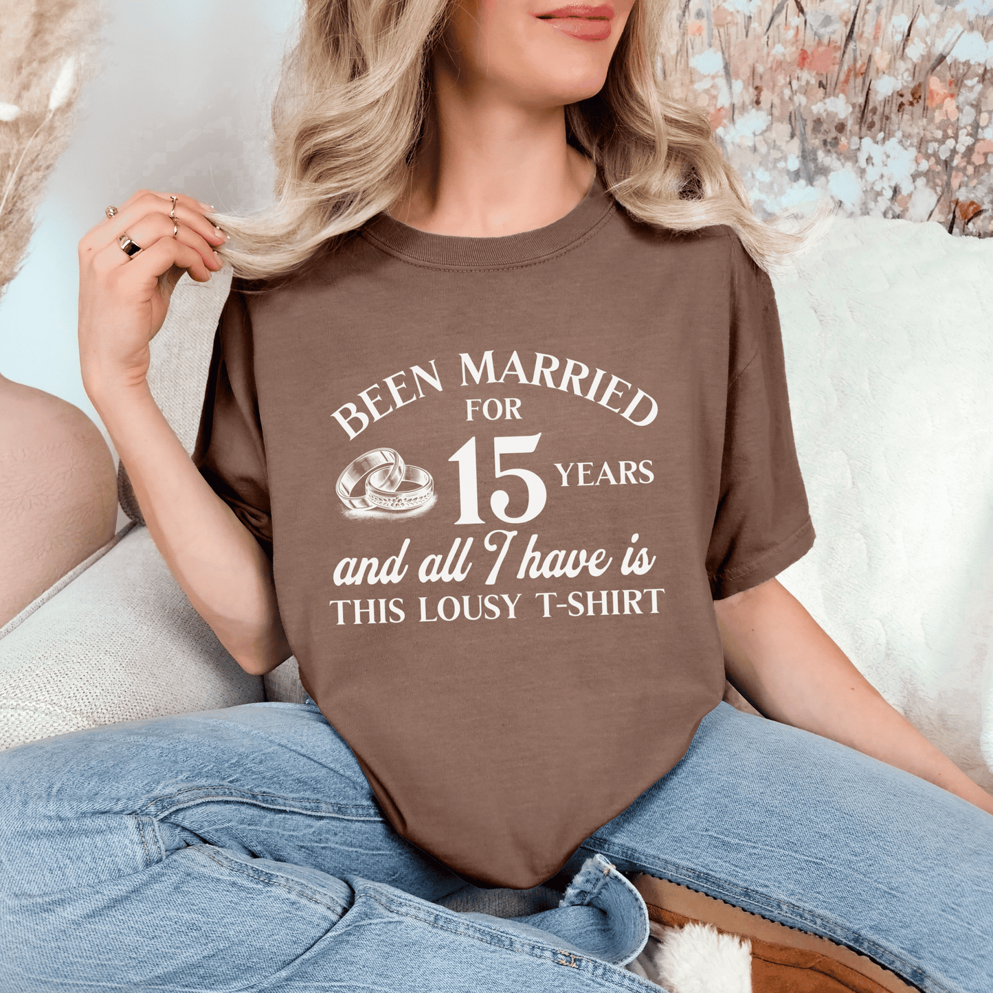 Hilarious Marriage Celebration T-shirt, Customizable Unisex Tee for Anniversary, Funny Gift, Humor Shirt, Wicked Sense of Humor Top - Quirkside Creations