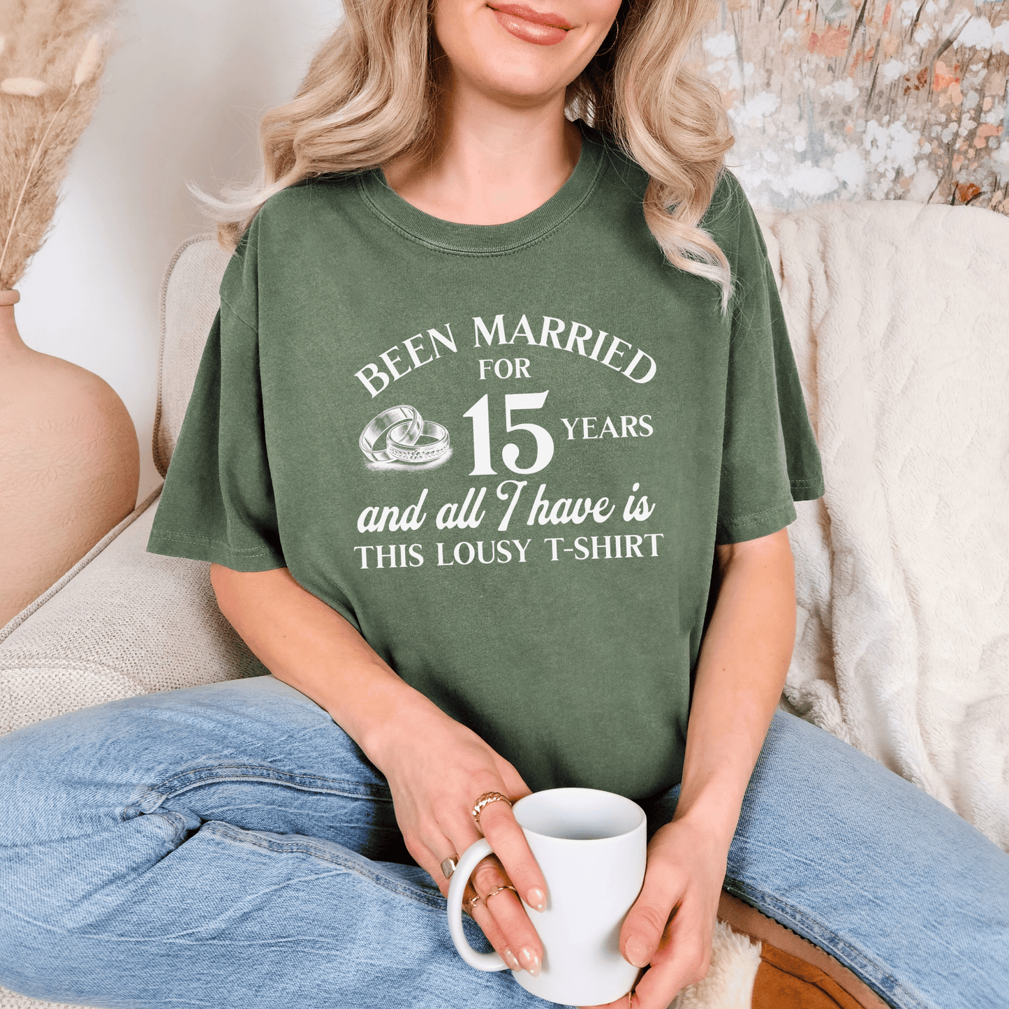 Hilarious Marriage Celebration T-shirt, Customizable Unisex Tee for Anniversary, Funny Gift, Humor Shirt, Wicked Sense of Humor Top - Quirkside Creations