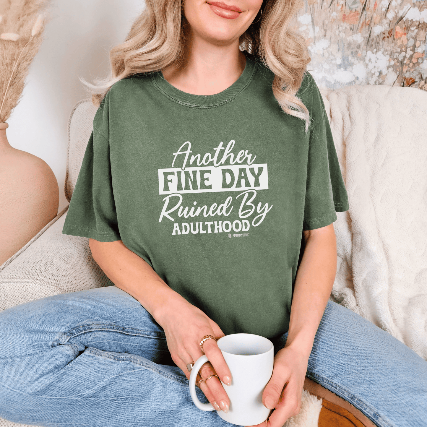 Funny Adulting Unisex T-shirt, Sarcastic Complaint Tee, Humorous Growing Up Shirt, Novelty Graphic Top, Comical Life Quote Apparel - Quirkside Creations
