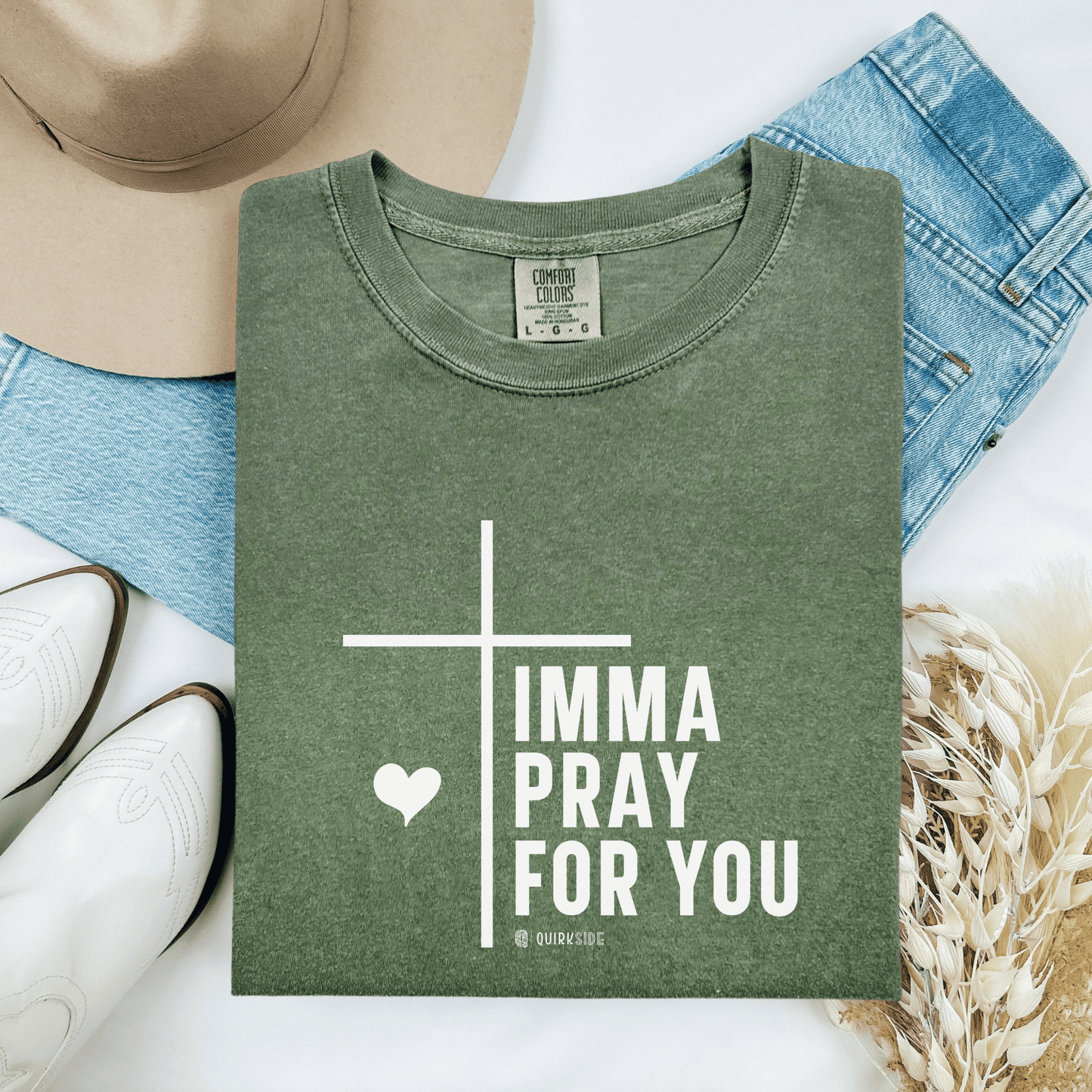 Prayer Promise Unisex T-shirt, Christian Tee, Religious Shirt, Faith Apparel, Prayer Warrior Gift - Quirkside Creations