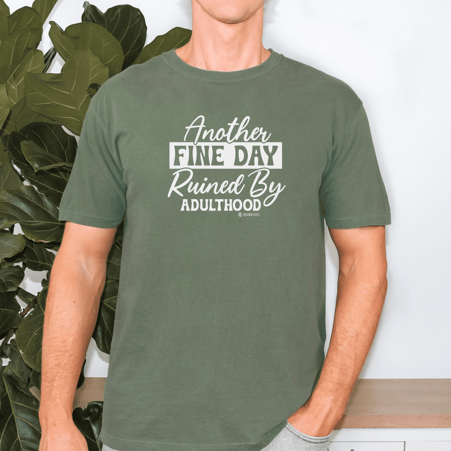 Funny Adulting Unisex T-shirt, Sarcastic Complaint Tee, Humorous Growing Up Shirt, Novelty Graphic Top, Comical Life Quote Apparel - Quirkside Creations