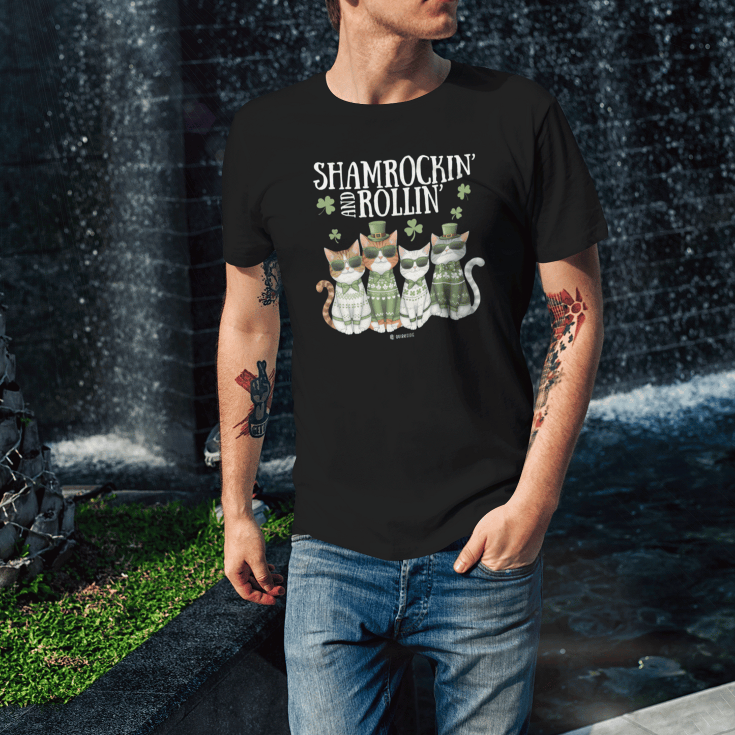 Irish Humor Unisex T-shirt, St Patricks Day Tee, Funny Irish Shirt, Shamrock Celebration Top, Green Clover Clothing
