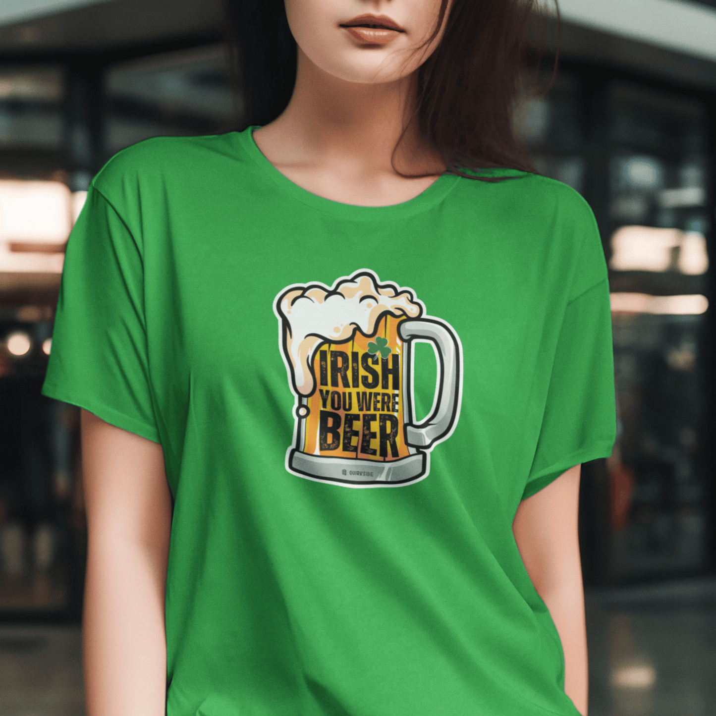 Irish Humor Unisex T-shirt, St Patricks Day Tee, Funny Irish Shirt, Shamrock Celebration Top, Green Clover Clothing