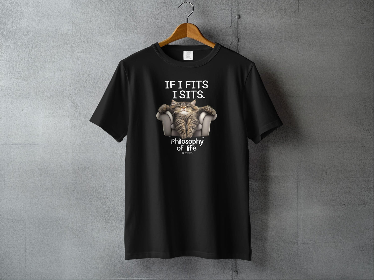 Lazy Cat Tee, Funny Cat Lover Shirt, Feline Fan Top, Cat Owner Gift, Cat Mom Shirt, Cat Dad Tee, Cat Lady Gift, Cat Print T-shirt
