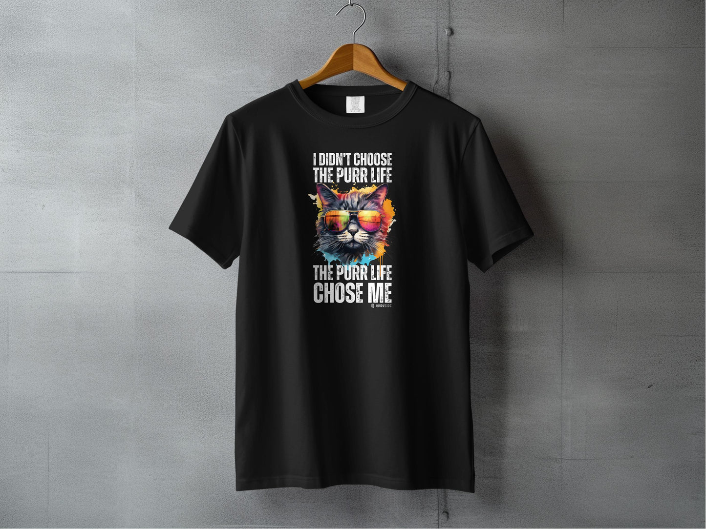 Cool Cat Tee, Funny Cat Lover Shirt, Feline Fan Top, Cat Owner Gift, Cat Mom Shirt, Cat Dad Tee, Cat Lady Gift, Cat Print T-shirt