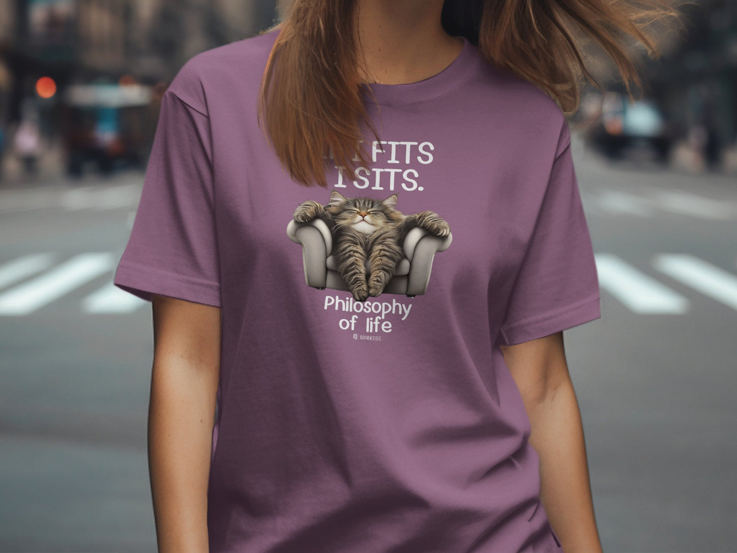 Lazy Cat Tee, Funny Cat Lover Shirt, Feline Fan Top, Cat Owner Gift, Cat Mom Shirt, Cat Dad Tee, Cat Lady Gift, Cat Print T-shirt