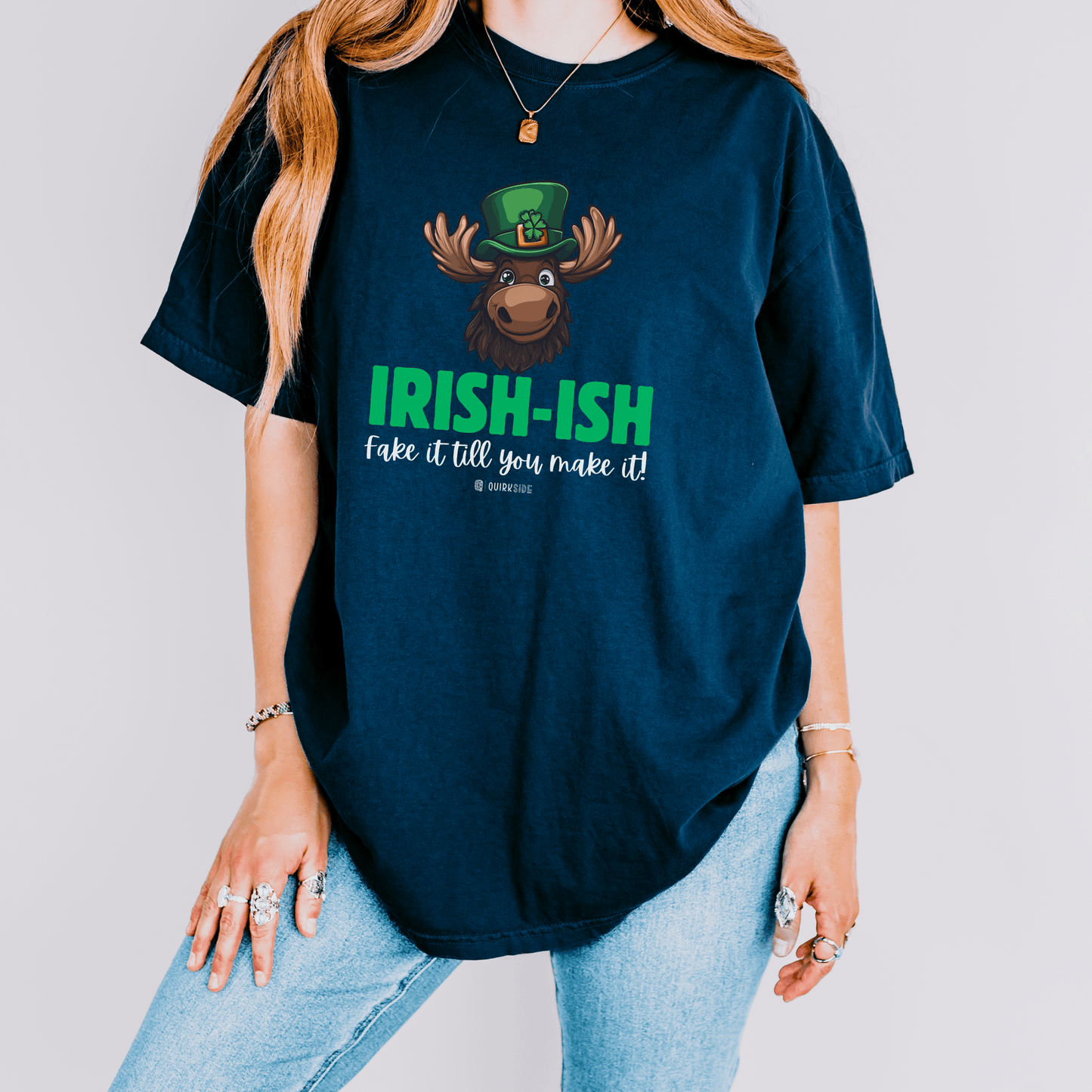Irish Humor Unisex T-shirt, St Patricks Day Tee, Funny Irish Shirt, Shamrock Celebration Top, Green Clover Clothing