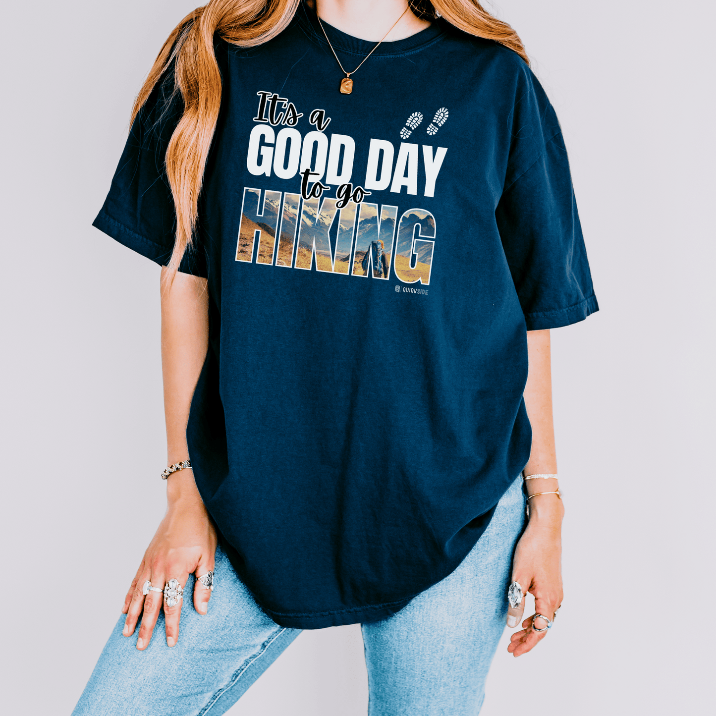 Hiking Enthusiast T-shirt, Outdoor Adventure Tee, Mountain Lover Shirt, Nature Hiker Top, Trail Explorer Tee, Great Day to be Hiking