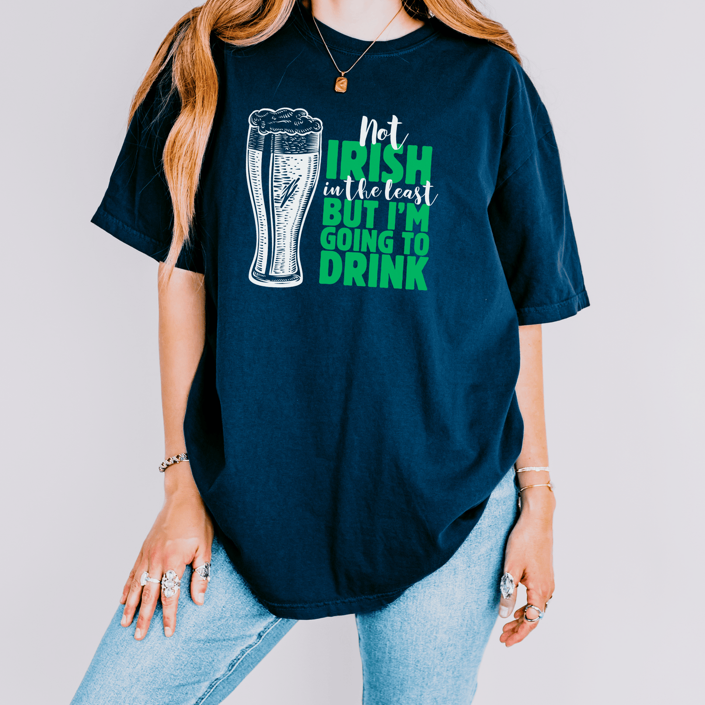 Irish Humor Unisex T-shirt, St Patricks Day Tee, Funny Irish Shirt, Shamrock Celebration Top, Green Clover Clothing