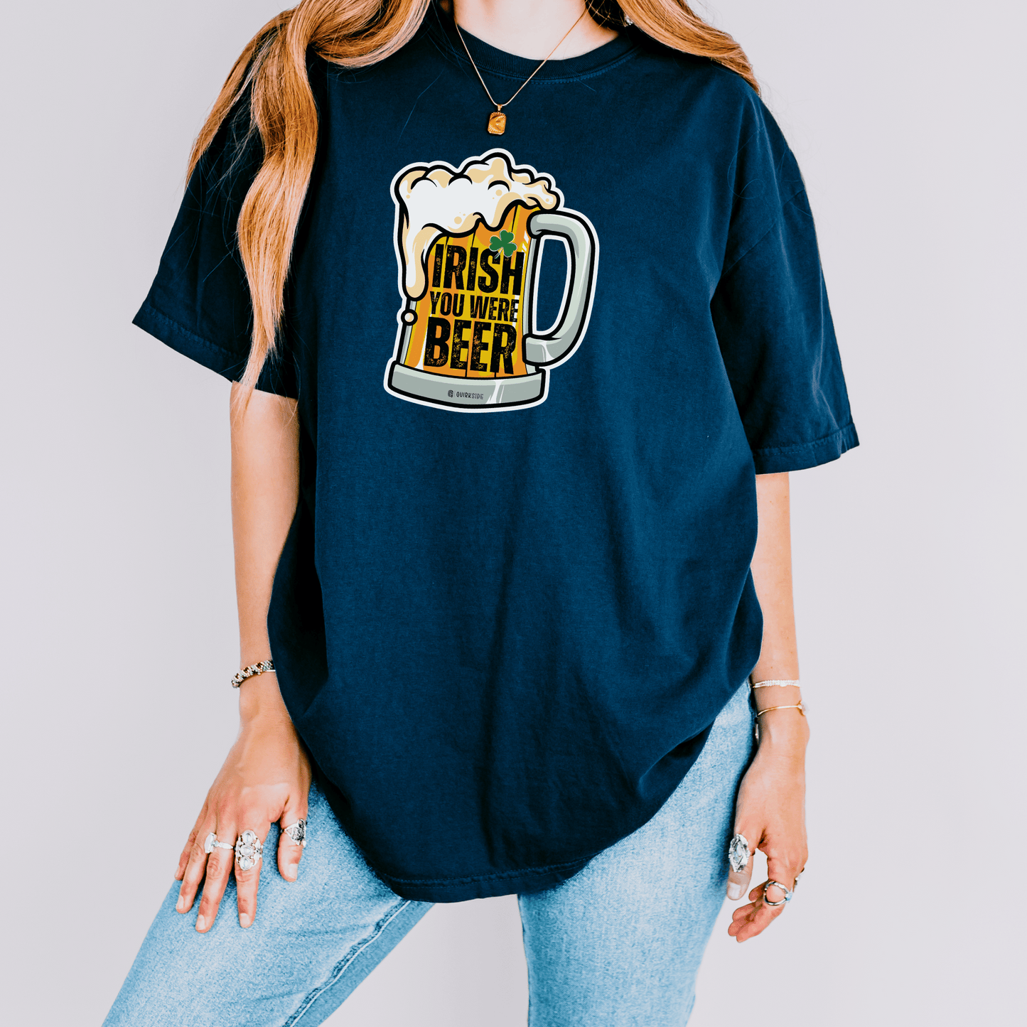 Irish Humor Unisex T-shirt, St Patricks Day Tee, Funny Irish Shirt, Shamrock Celebration Top, Green Clover Clothing