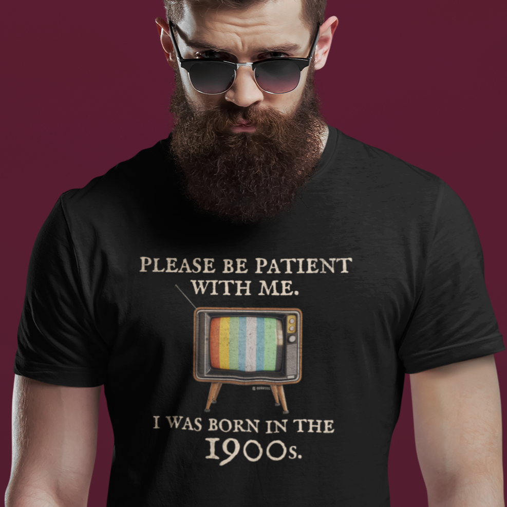 Sarcastic Millenial Unisex T-shirt, Funny Please Be Patient Tee, Humorous Gen Y Shirt, Vintage Birth Year Quote Top, Retro Cotton Blend