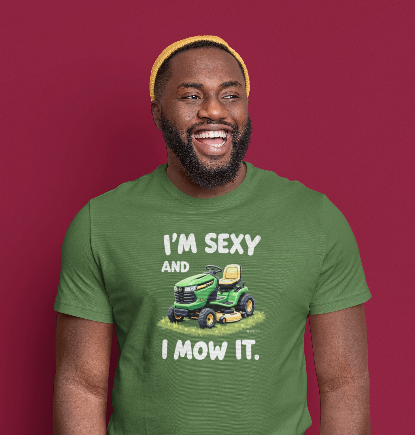 Funny Unisex T-shirt - Sexy and I 'Mow' it Tee