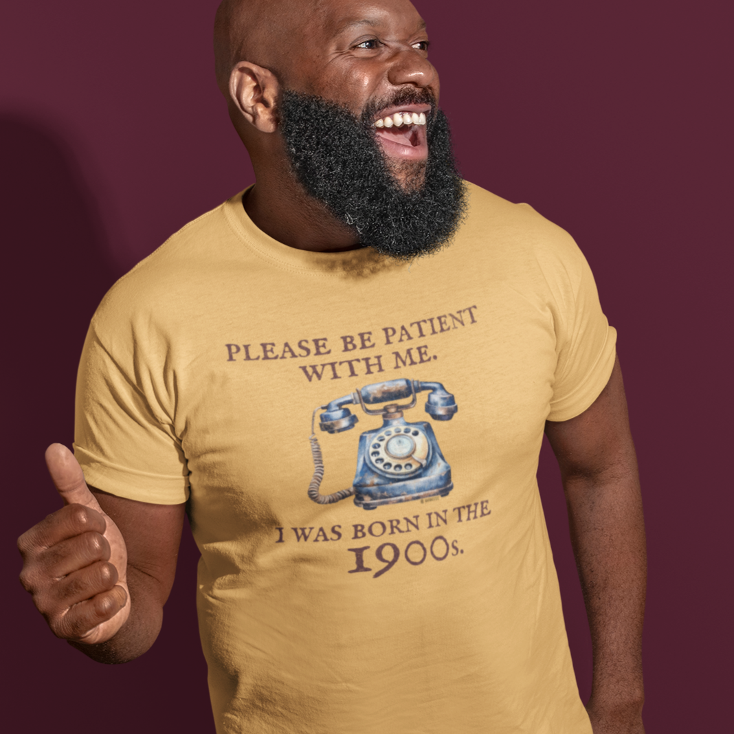 Sarcastic Millenial Unisex T-shirt, Funny Please Be Patient Tee, Humorous Gen Y Shirt, Vintage Birth Year Quote Top, Retro Cotton Blend