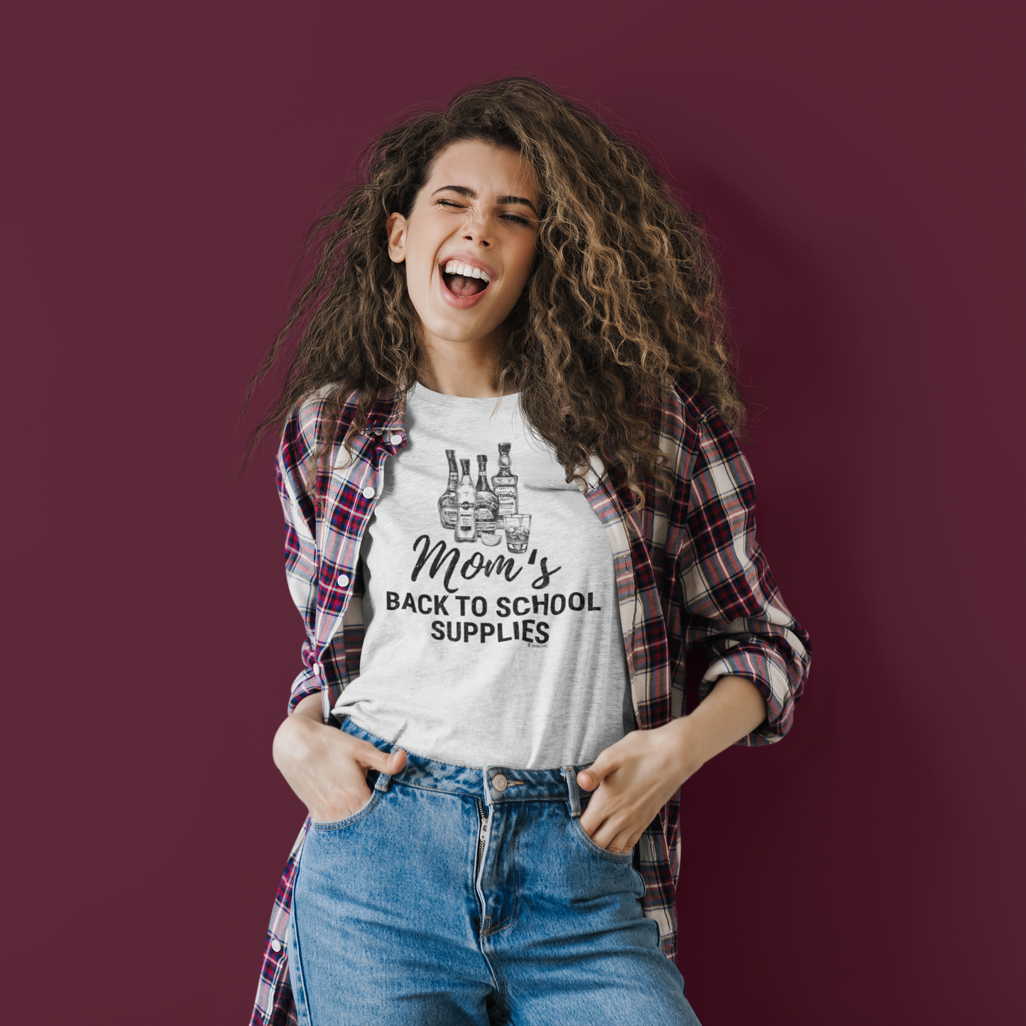 Mom's Back to School Supplies T-Shirt