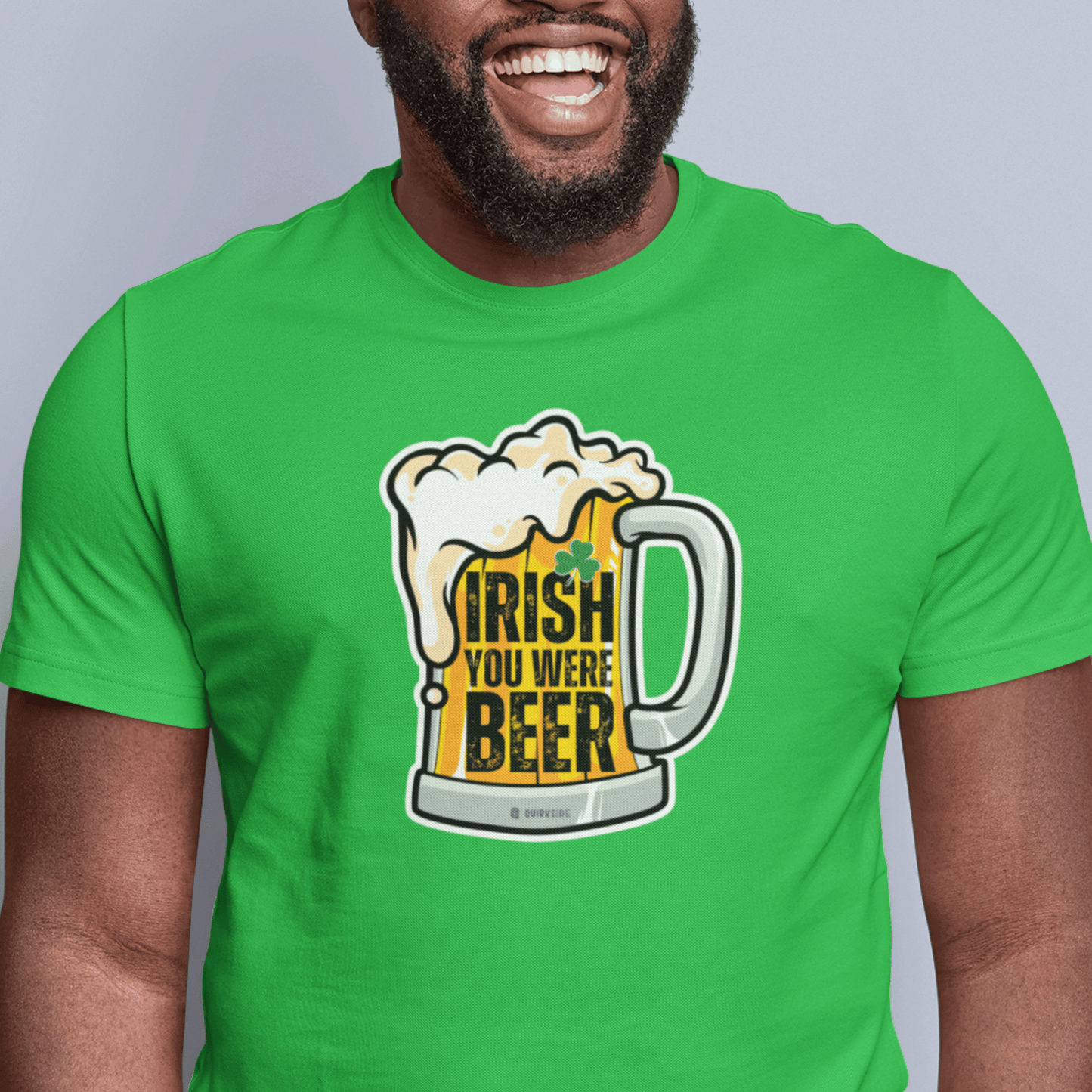 Irish Humor Unisex T-shirt, St Patricks Day Tee, Funny Irish Shirt, Shamrock Celebration Top, Green Clover Clothing