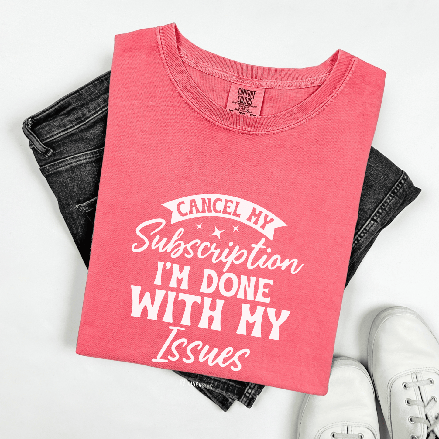Cry for Help Unisex Garment-Dyed T-shirt - Humorous Tee, Sarcastic Shirt for Men and Women, Hilarious Top, Sardonic Apparel, Witty - Quirkside Creations