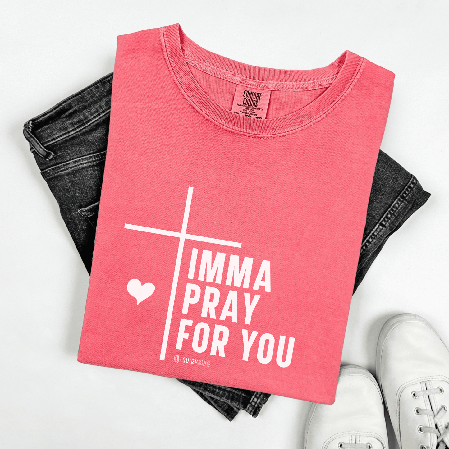 Prayer Promise Unisex T-shirt, Christian Tee, Religious Shirt, Faith Apparel, Prayer Warrior Gift - Quirkside Creations
