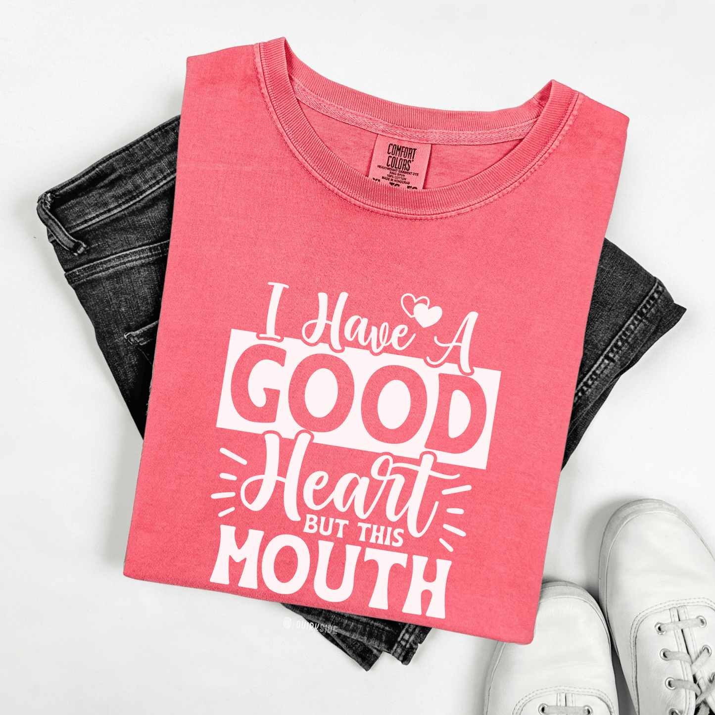 Bohemian Rebel Unisex Garment-Dyed T-shirt, Free Spirit Funny Tee, Swearing Quote Shirt, Sassy Attitude Top, Provocative Graphic Tee - Quirkside Creations