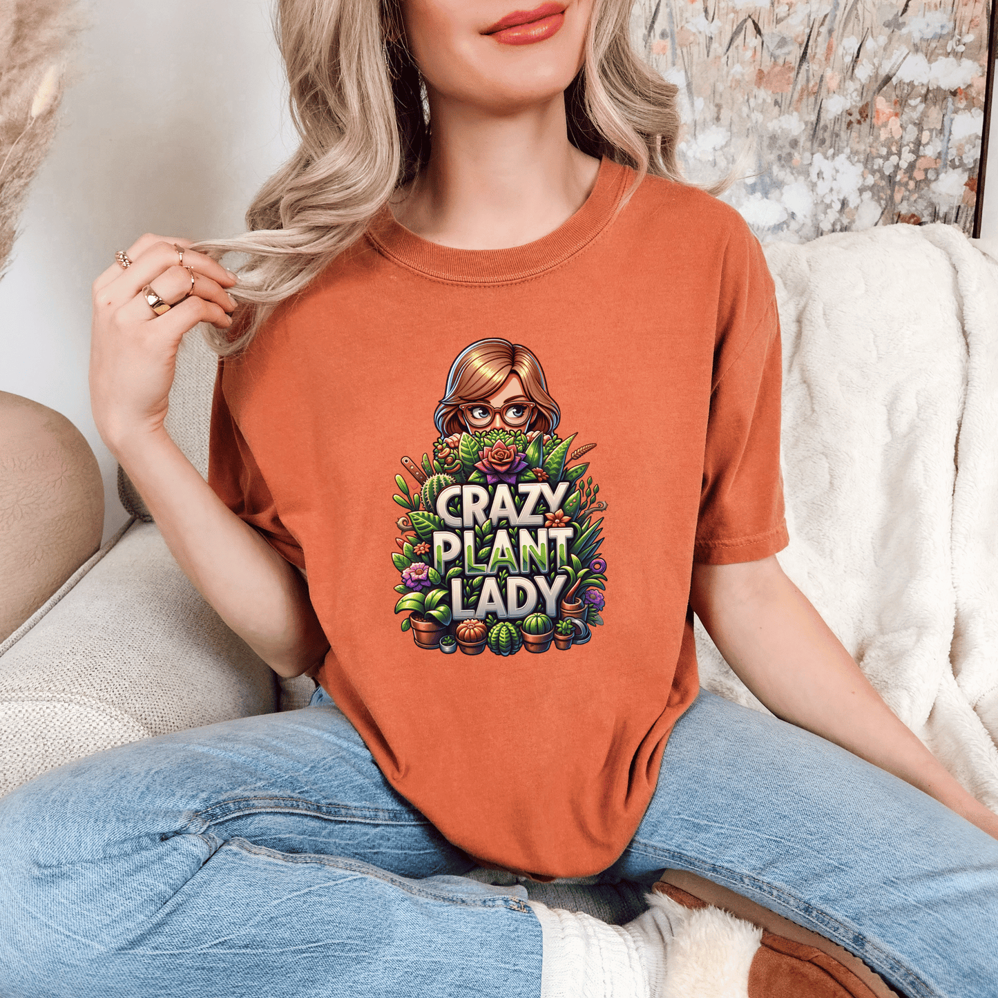 Plant Lover Unisex T-shirt, Botanical Enthusiast Tee, Gardening Gift Shirt, Nature Inspired Top, Green Thumb Apparel - Quirkside Creations