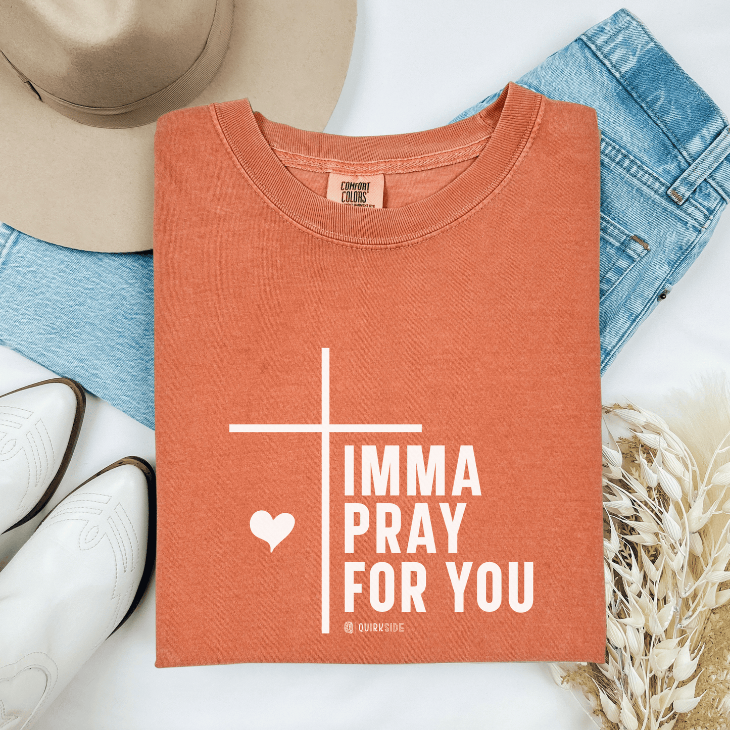 Prayer Promise Unisex T-shirt, Christian Tee, Religious Shirt, Faith Apparel, Prayer Warrior Gift - Quirkside Creations