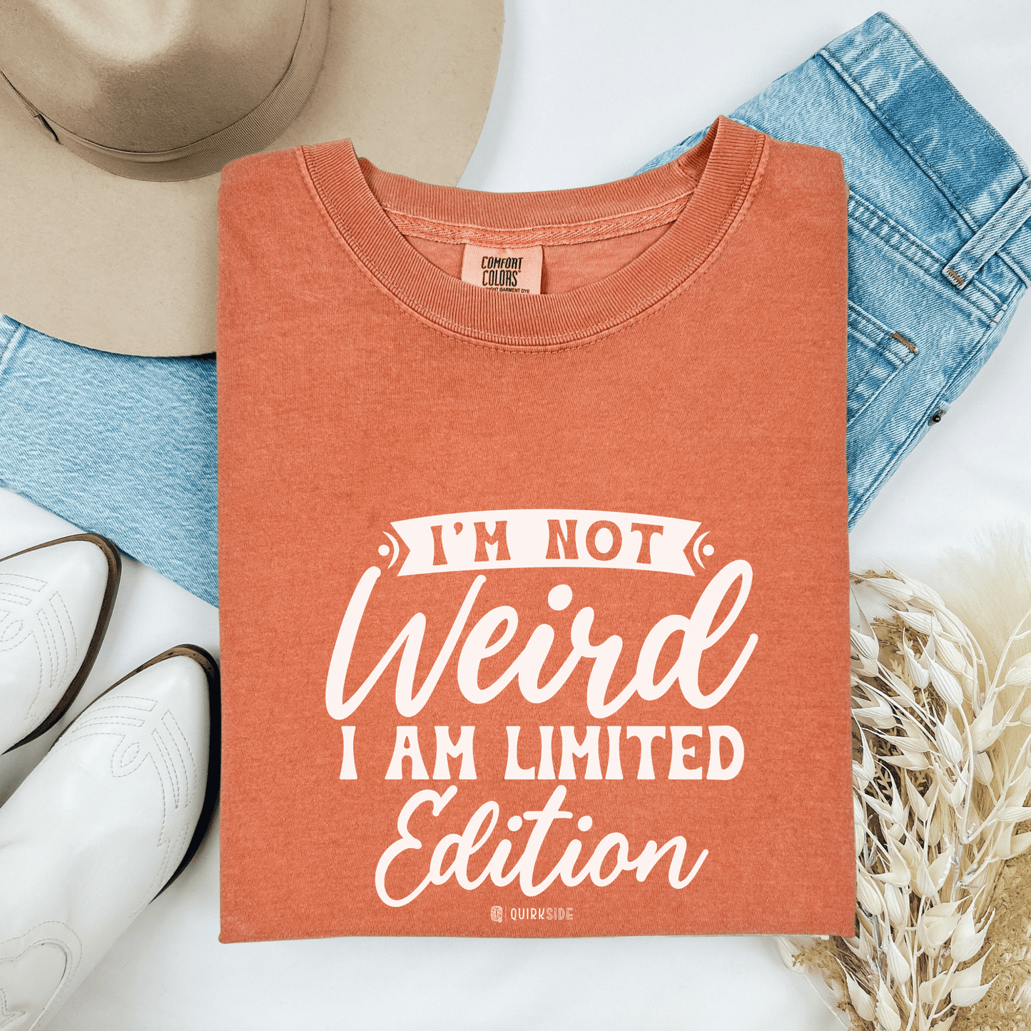 Limited Edition Unisex Garment-Dyed T-shirt, Bold Funny Statement Tee for Individuality, Unique Gift for Men Women, Vintage Tee, Custom - Quirkside Creations