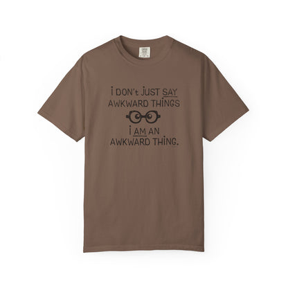 Awkward Thing Unisex T-Shirt, Gift for Millennials, Casual Wear, Humor Shirt, Relaxed Fit T-Shirt
