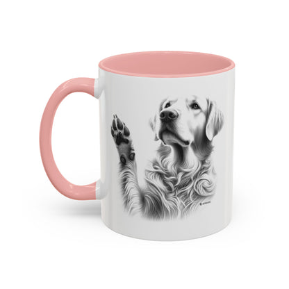 Elegant Pet Lover's Coffee Mug with Adorable Paw Prints, Dog Lover Gift, Customizable Ceramic Mug, Perfect for Pet Lovers, Home & [...]