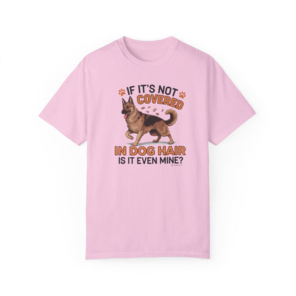 German Shepherd Dog Lover Unisex Garment-Dyed T-shirt, Parent Gift, Funny Dog Tee, Dog Mom Shirt, Gift for Dog Lovers