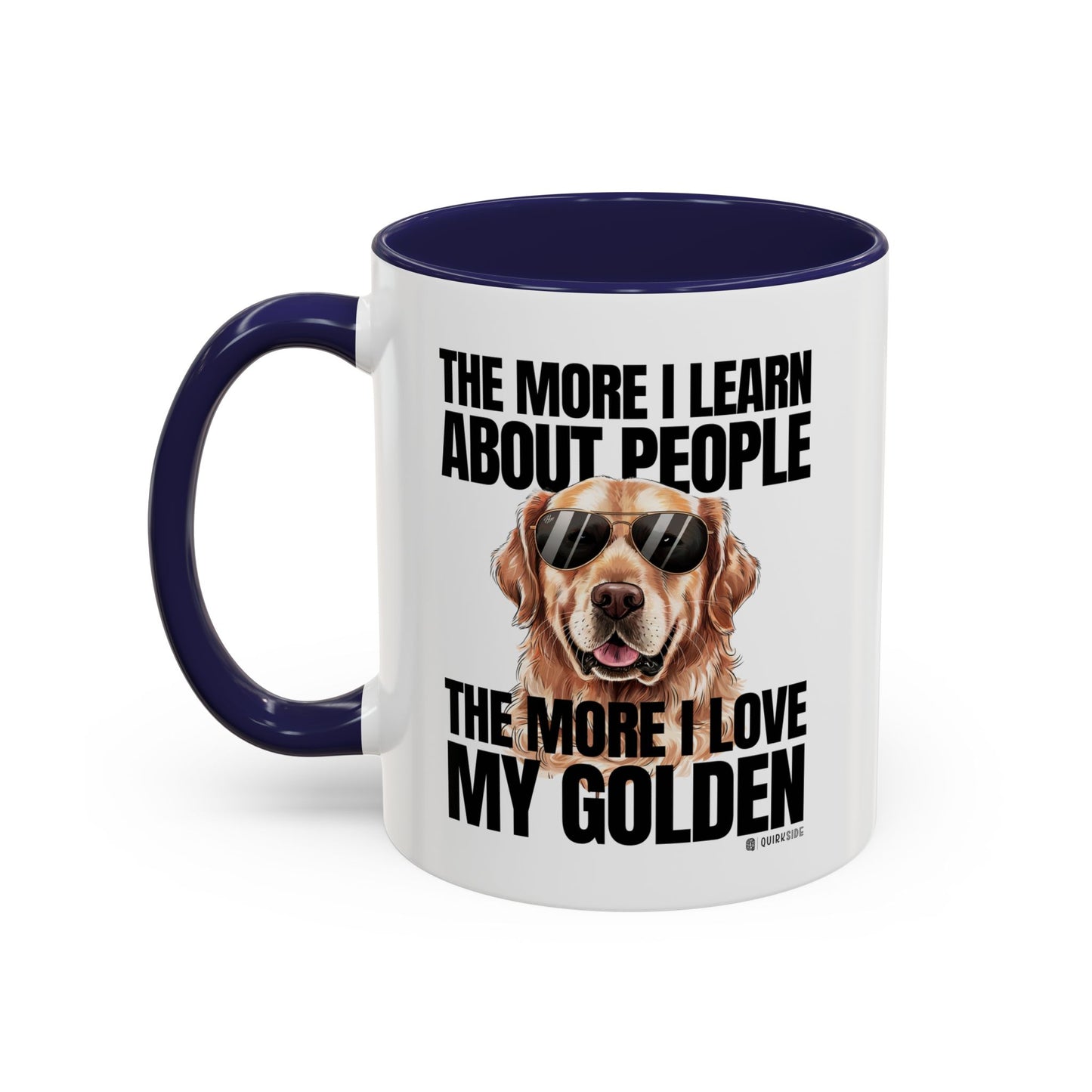 Golden Retriever Love Coffee Mug - Funny Dog Mug, Pet Owner Gift, Personalized Mug, Animal Lover Gift, Birthday Gift