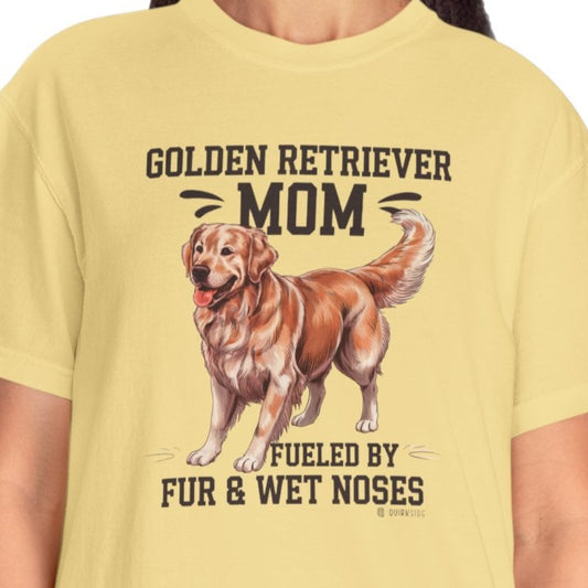 Golden Retriever Lover T-shirt, Unisex Dog Tee, Cute Puppy Parent Shirt, Fun Animal Graphic Top, Pet Owner Gift