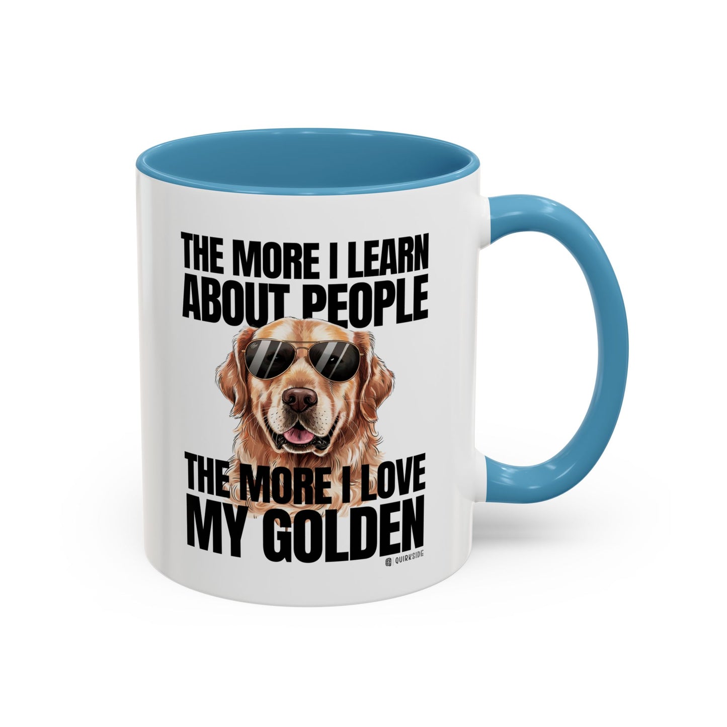 Golden Retriever Love Coffee Mug - Funny Dog Mug, Pet Owner Gift, Personalized Mug, Animal Lover Gift, Birthday Gift
