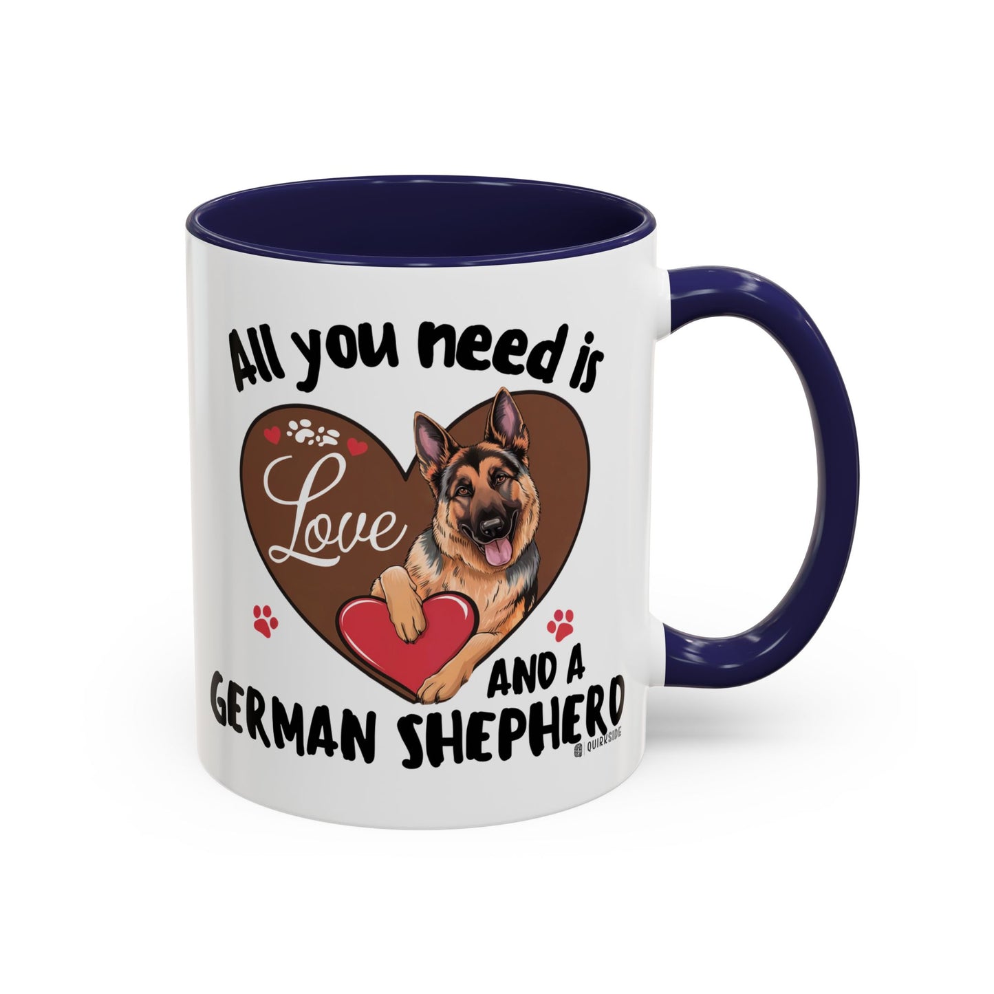 German Shepherd Love Mug | Dog Owner Gift | Coffee Cup | Animal Lover Gift | Pet Lover's Mug | Cute Pet Coffee Mug