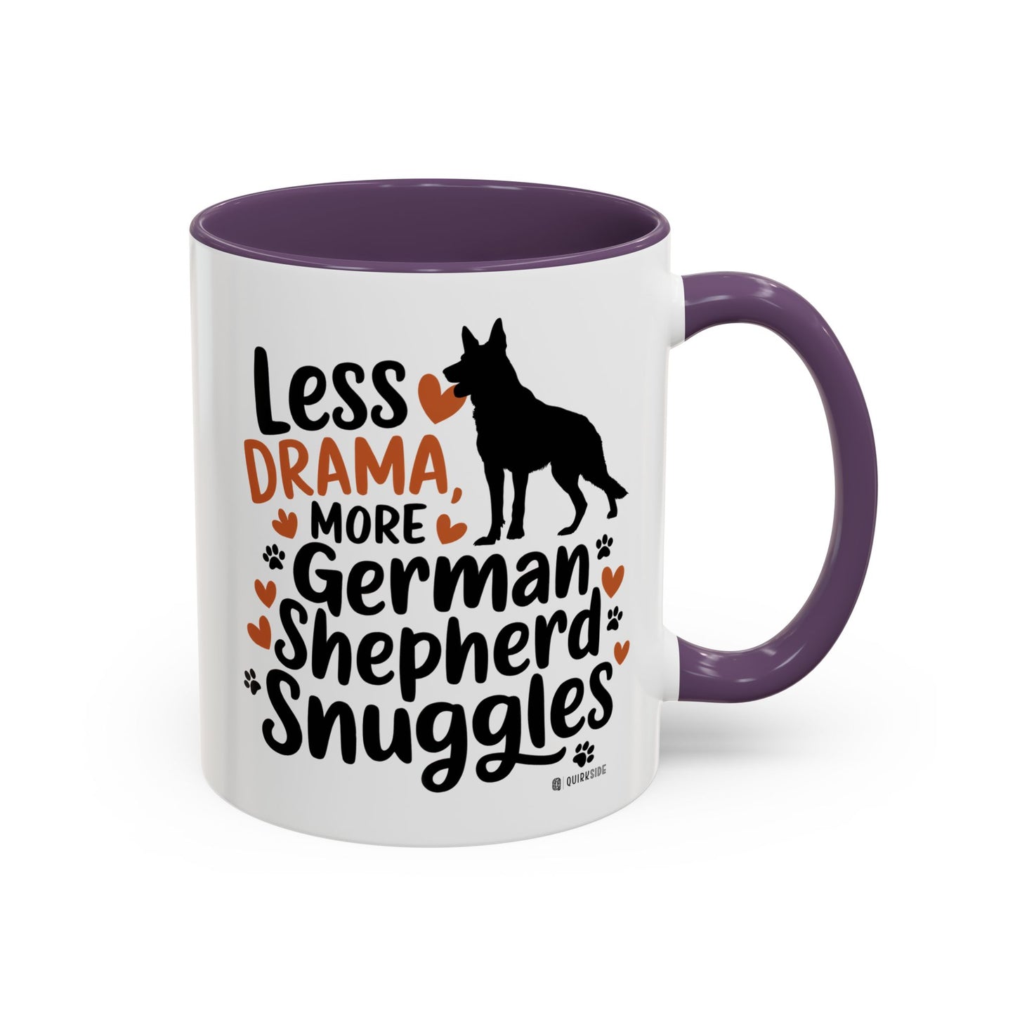 German Shepherd Love Mug | Accent Coffee Mug | Dog Mom Gift | Pet Owner Gift | Animal Lover Coffee Mug | Funny Dog Mug