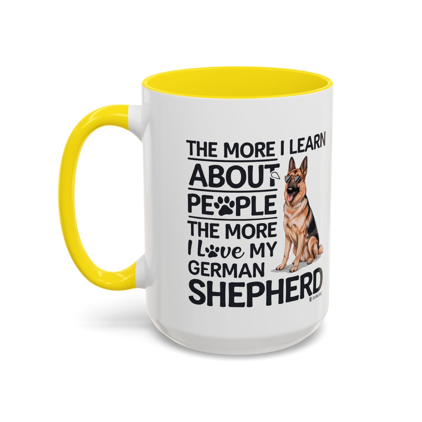 German Shepherd Love Coffee Mug, Dog Lover Gift, Pet Owner Mug, Birthday Gift, Animal Lover, Personalized Mug