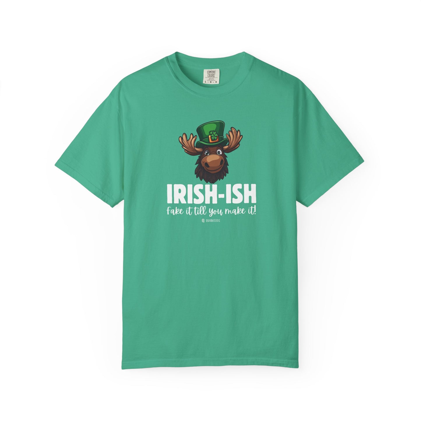 Irish Humor Unisex T-shirt, St Patricks Day Tee, Funny Irish Shirt, Shamrock Celebration Top, Green Clover Clothing