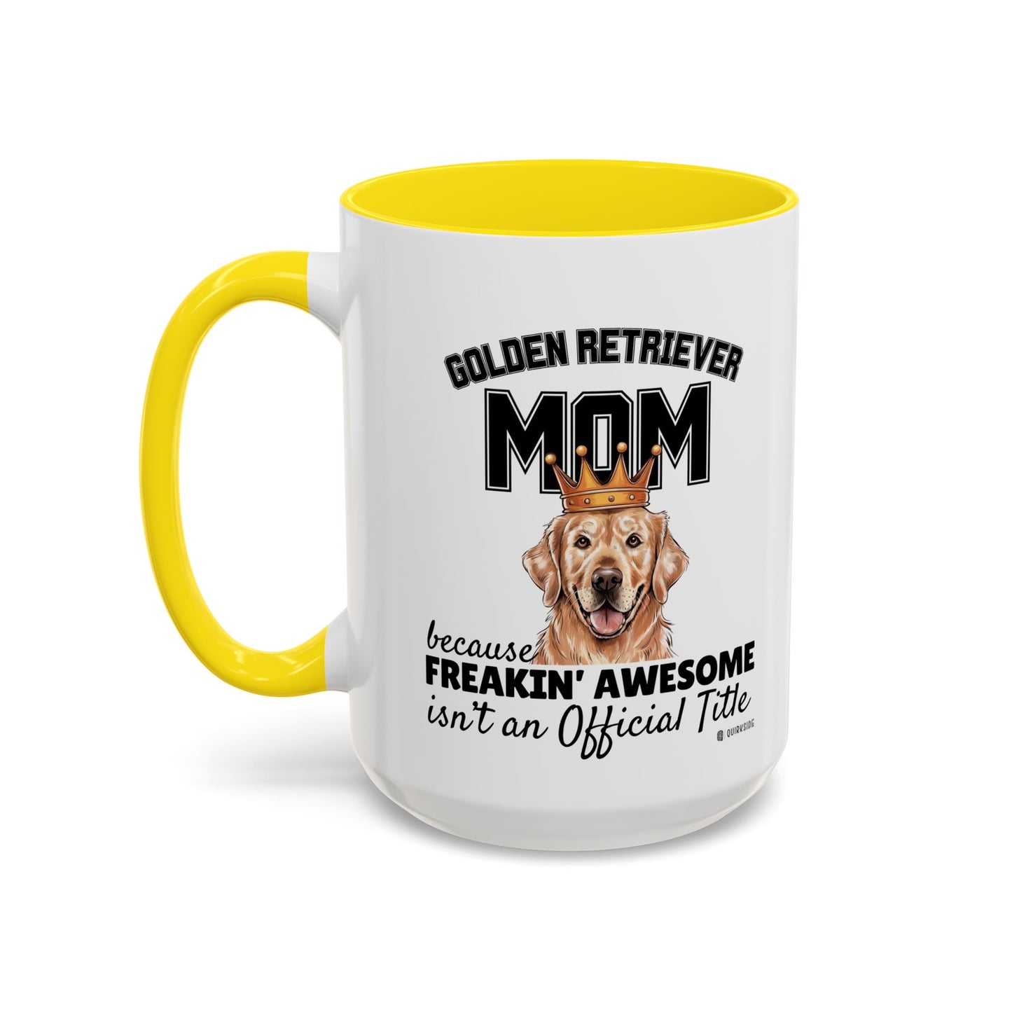 Golden Retriever Mom Coffee Mug - Perfect Gift for Dog Lovers, Pet Owners, Birthday, Mother's Day, Funny Dog Mom Mug