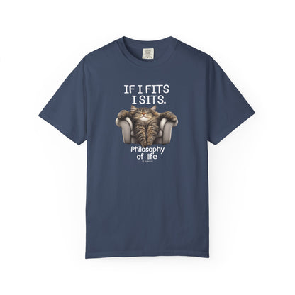 Lazy Cat Tee, Funny Cat Lover Shirt, Feline Fan Top, Cat Owner Gift, Cat Mom Shirt, Cat Dad Tee, Cat Lady Gift, Cat Print T-shirt
