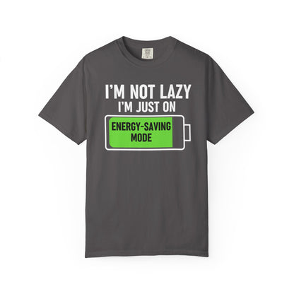 Excuse for Laziness Unisex T-shirt, Funny Relaxation Tee, Sarcastic Lounge Shirt, Comfy Weekend Top, Hilarious Chill Out Apparel