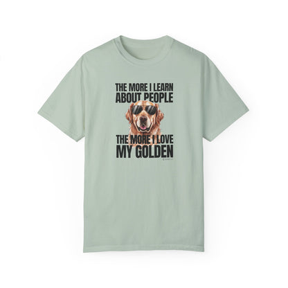 Golden Retriever Lover T-shirt, Unisex Dog Tee, Cute Puppy Parent Shirt, Fun Animal Graphic Top, Pet Owner Gift
