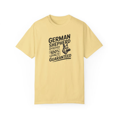 German Shepherd Dog Lover Unisex Garment-Dyed T-shirt, Parent Gift, Funny Dog Tee, Dog Mom Shirt, Gift for Dog Lovers