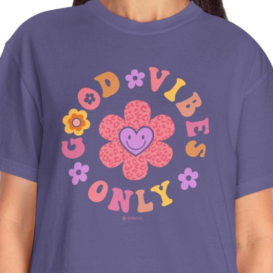 Positive Vibes Mental Health Awareness Unisex T-shirt, Encouraging Tee, Inspirational Shirt, Self Care Gift, Mental Health Advocate Apparel