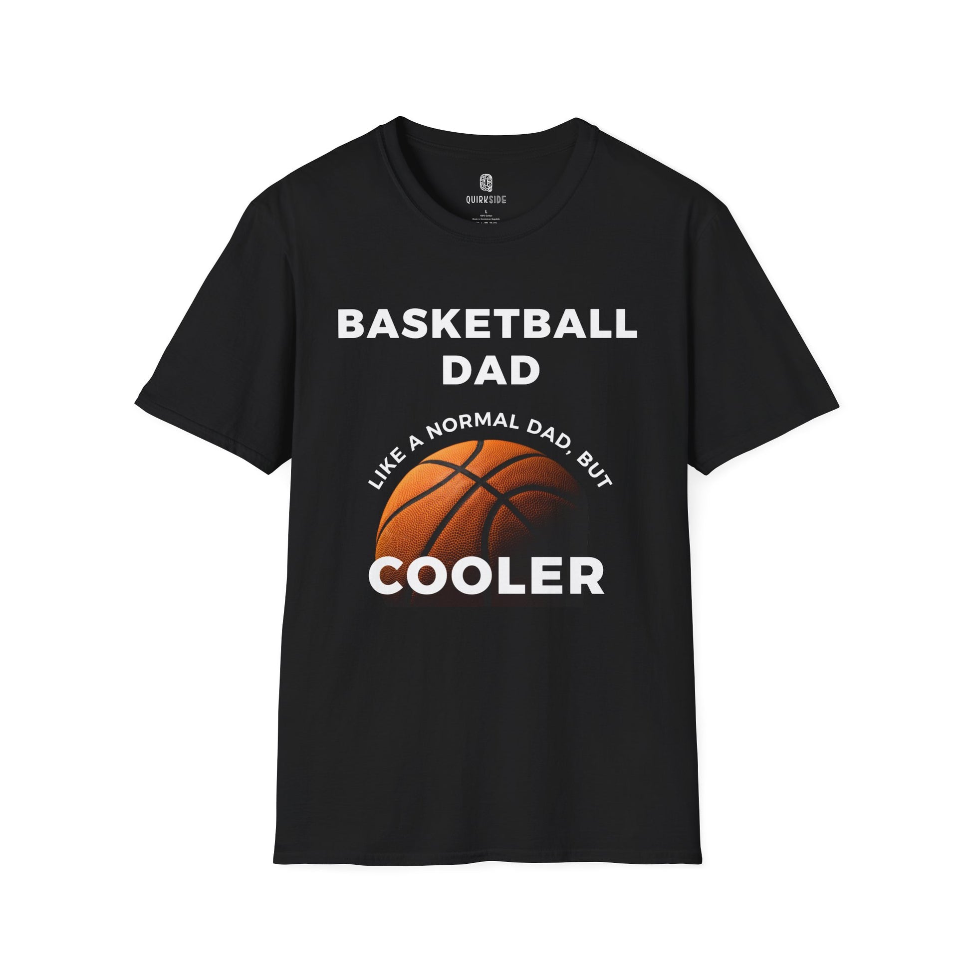 Basketball Dads Unisex Softstyle T-Shirt, Sports Dad Tee, Father's Day Gift, Cool Dad Shirt, Funny Dad Graphic Tee - Quirkside Creations