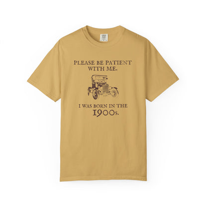 Sarcastic Millenial Unisex T-shirt, Funny Please Be Patient Tee, Humorous Gen Y Shirt, Vintage Birth Year Quote Top, Retro Cotton Blend