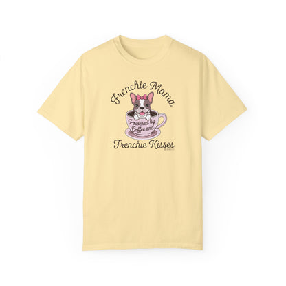 French Bulldog Lover Unisex Garment-Dyed T-shirt, Dog Parent Tee, Cute Bulldog Shirt, Pet Lover Top, Animal Graphic Tee
