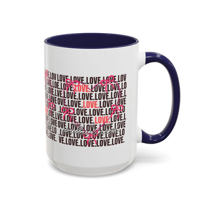Romantic Love Coffee Mug - Perfect Gift for Anniversary, Valentine's Day, Wedding, Love-Themed Decor, Ceramic Drinkware